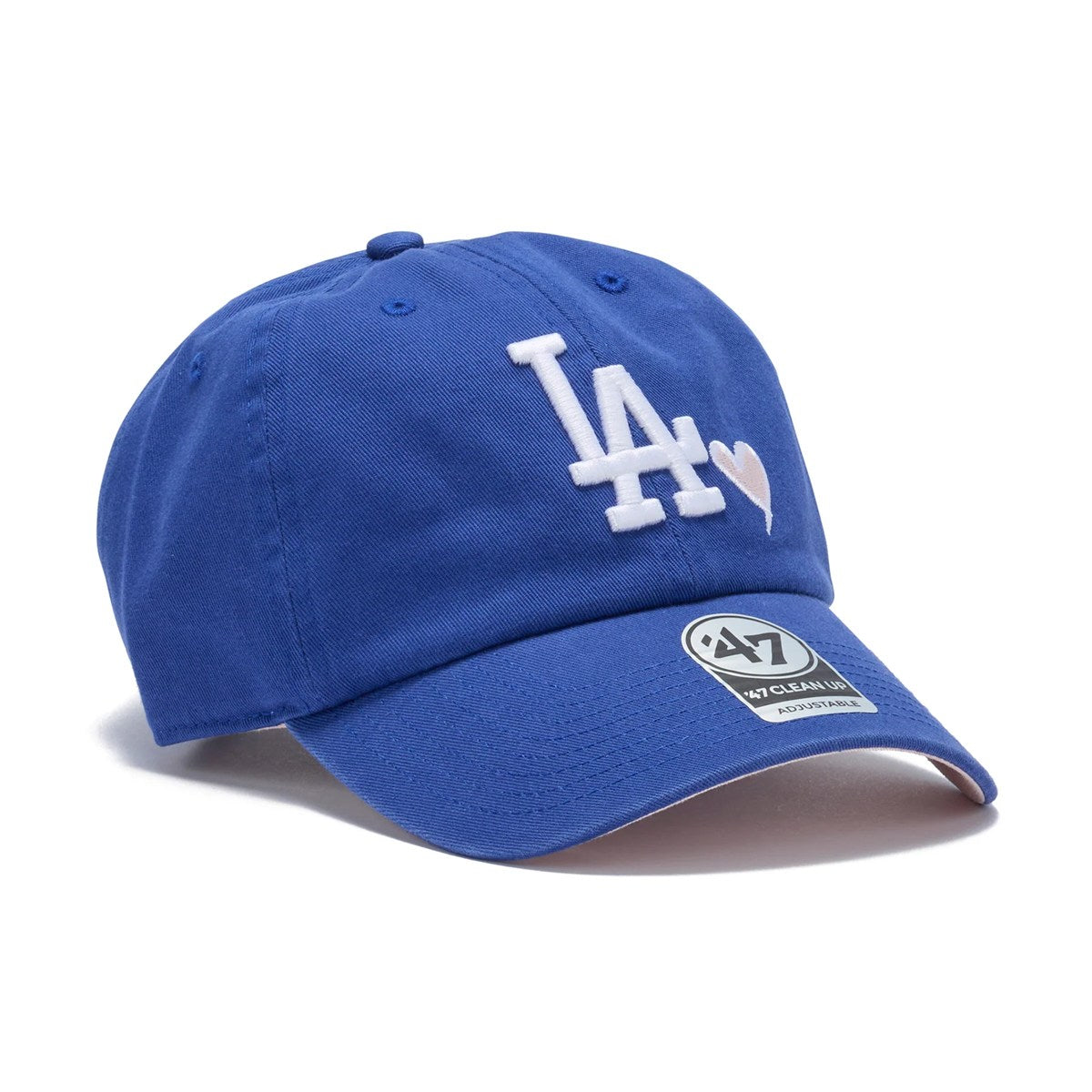 ’47 BRAND Los Angeles Dodgers - CLEAN UP Icon With Heart ROYAL 【14858409 47A B-ICONC12GWS-RY】