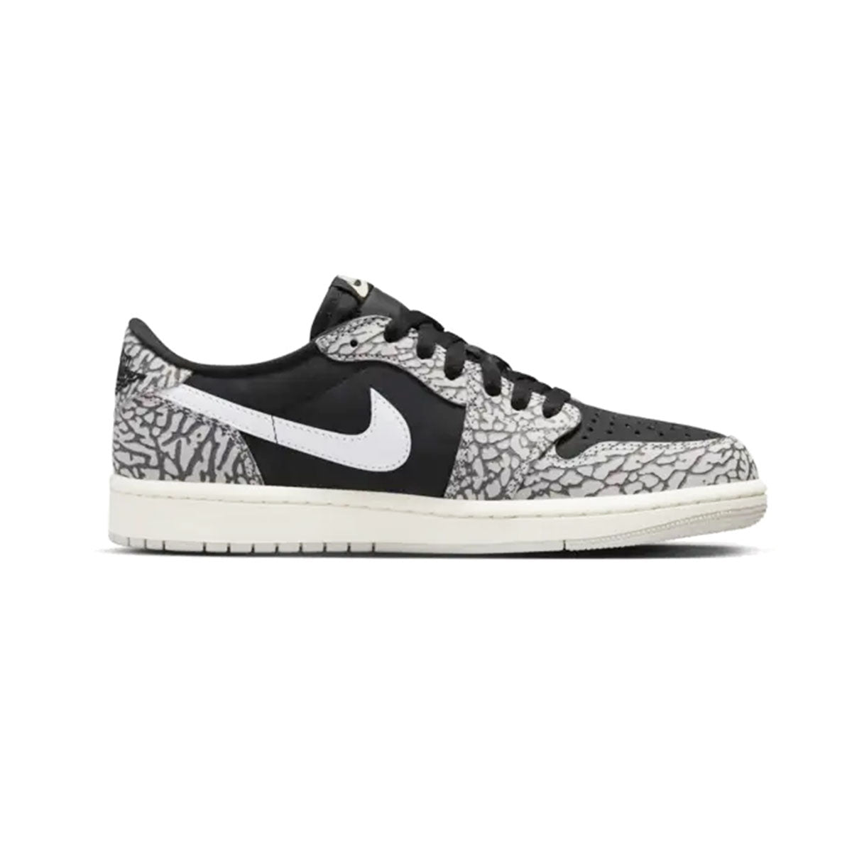 NIKE AIR JORDAN 1 RETRO LOW OG BLACK CEMENT Nike Air Jordan 1 Retro Low OG Black Cement [CZ0790-001] 