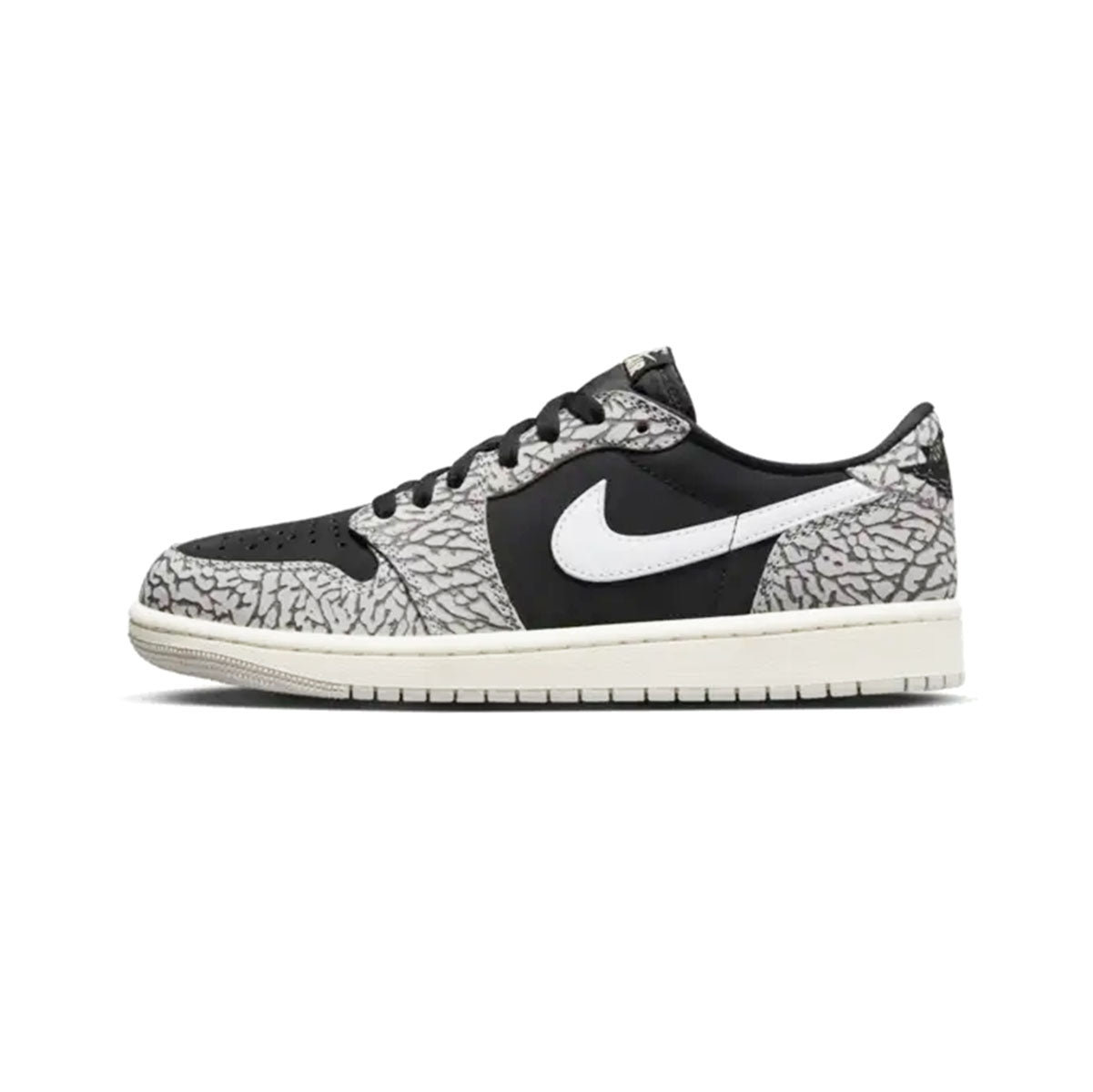 NIKE AIR JORDAN 1 RETRO LOW OG BLACK CEMENT Nike Air Jordan 1 Retro Low OG Black Cement [CZ0790-001] 