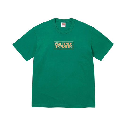 SUPREME CONNECT TEE GREEN Connect T-shirt Green [FW24T42]