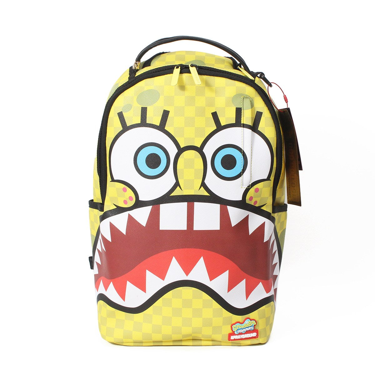 SPRAYGROUND - SPONGEBOB CHECKERBOB BACKPACK 【B7011】