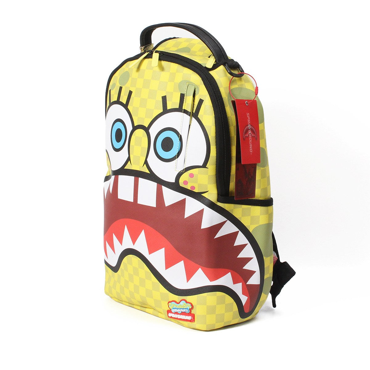 SPRAYGROUND - SPONGEBOB CHECKERBOB BACKPACK 【B7011】
