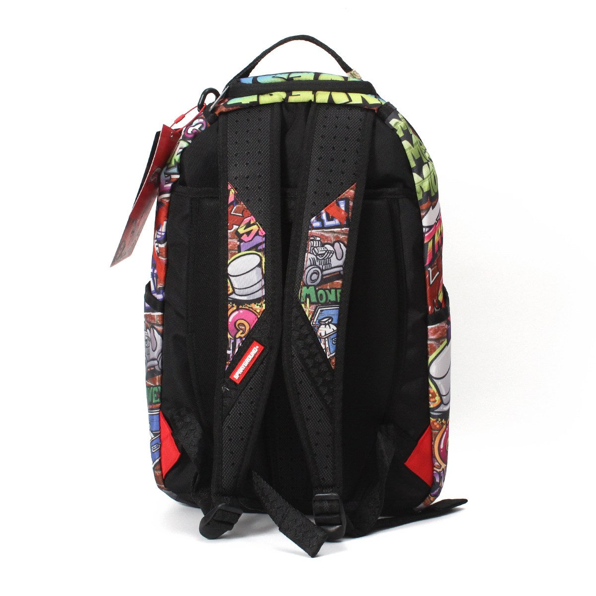 SPRAYGROUND - MONOPOLY MAN GRAFFITI BACKPACK 【B7158】
