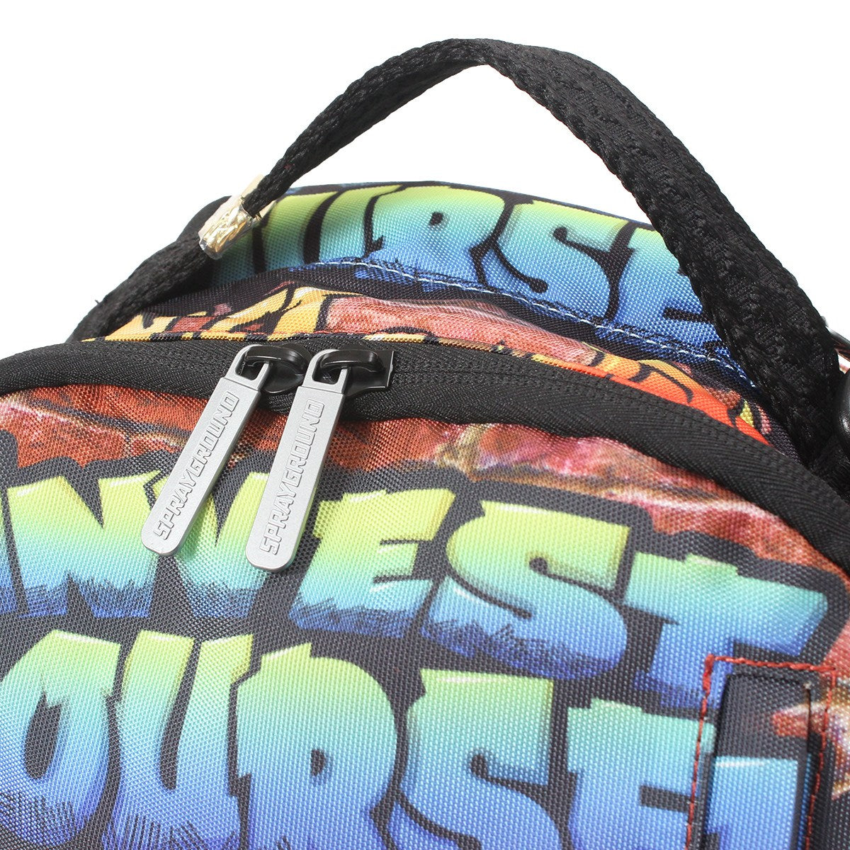 SPRAYGROUND - MONOPOLY MAN GRAFFITI BACKPACK 【B7158】