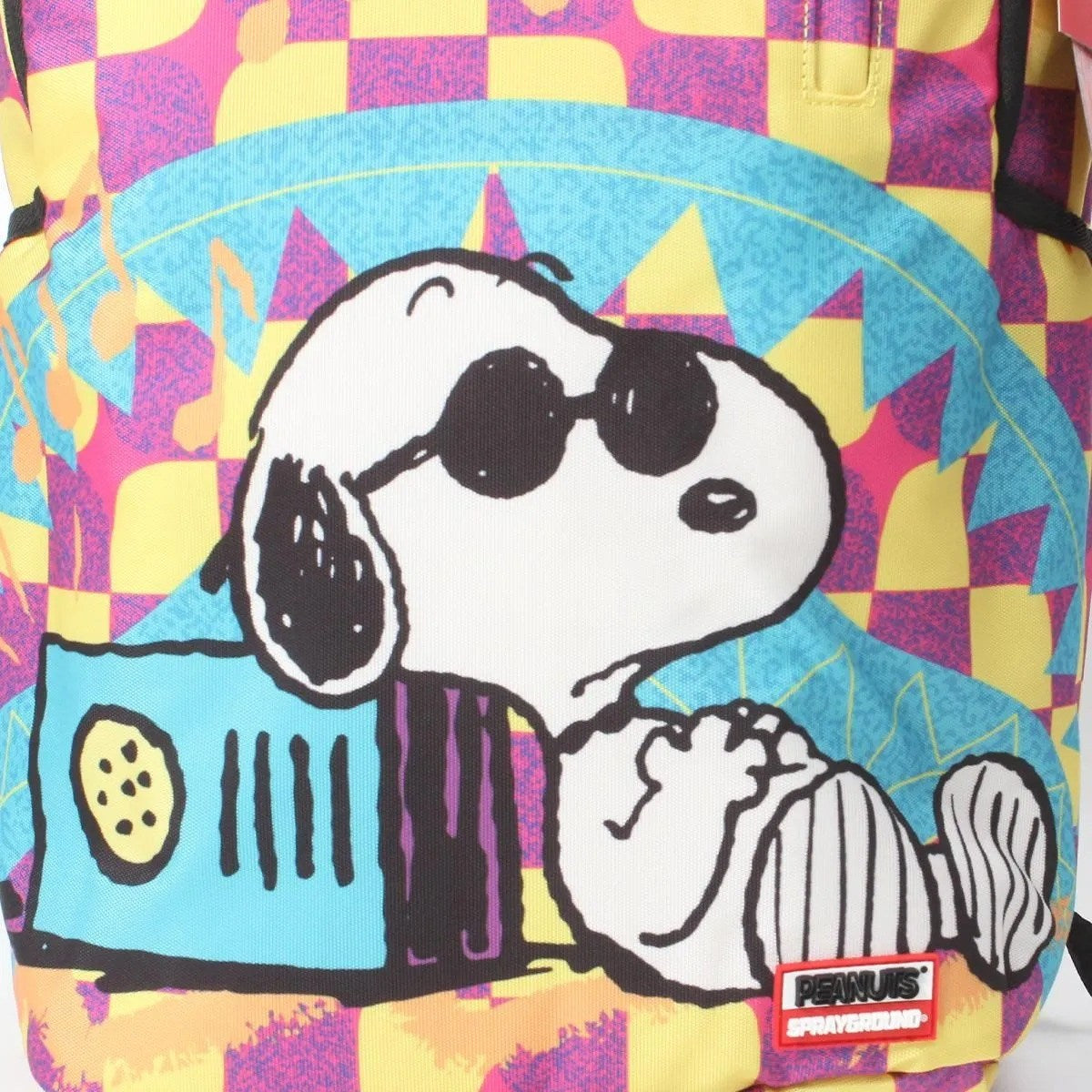SPRAYGROUND - SNOOPY SHARK MOUTH CHILL BACKPACK 【B7707】