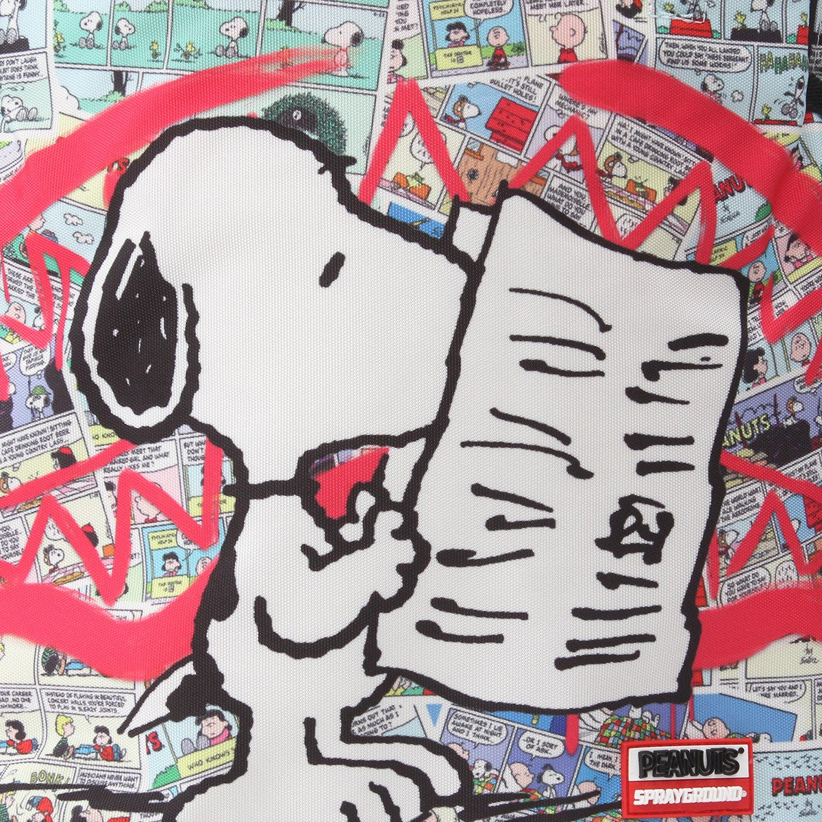 SPRAYGROUND - SNOOPY COMIC ART BACKPACK 【B7731】