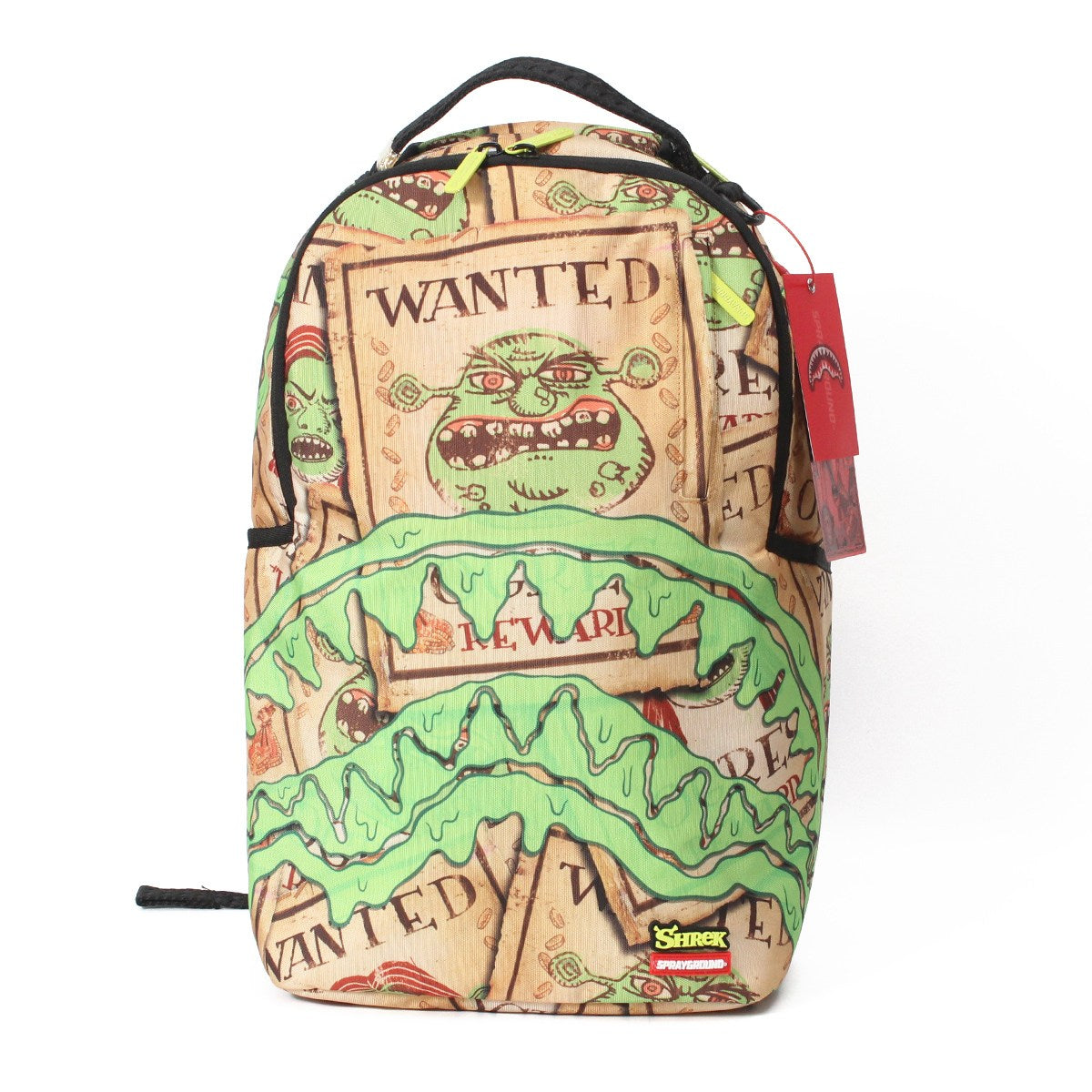 SPRAYGROUND - SHREK WANTED BACKPACK 【B7772】