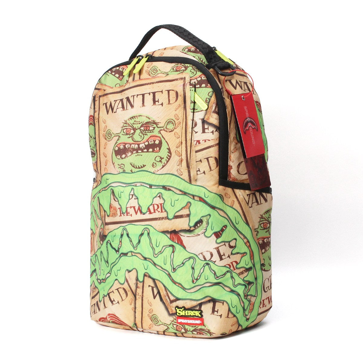 SPRAYGROUND - SHREK WANTED BACKPACK 【B7772】