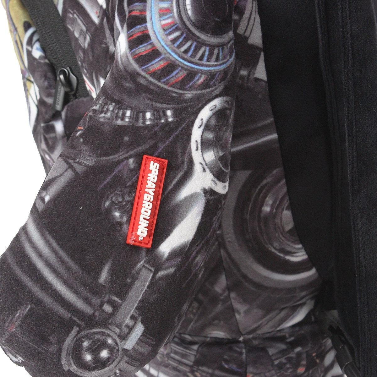 SPRAYGROUND - SPLIT CYBERSHARK MONEYBEAR BACKPACK 【B8052】