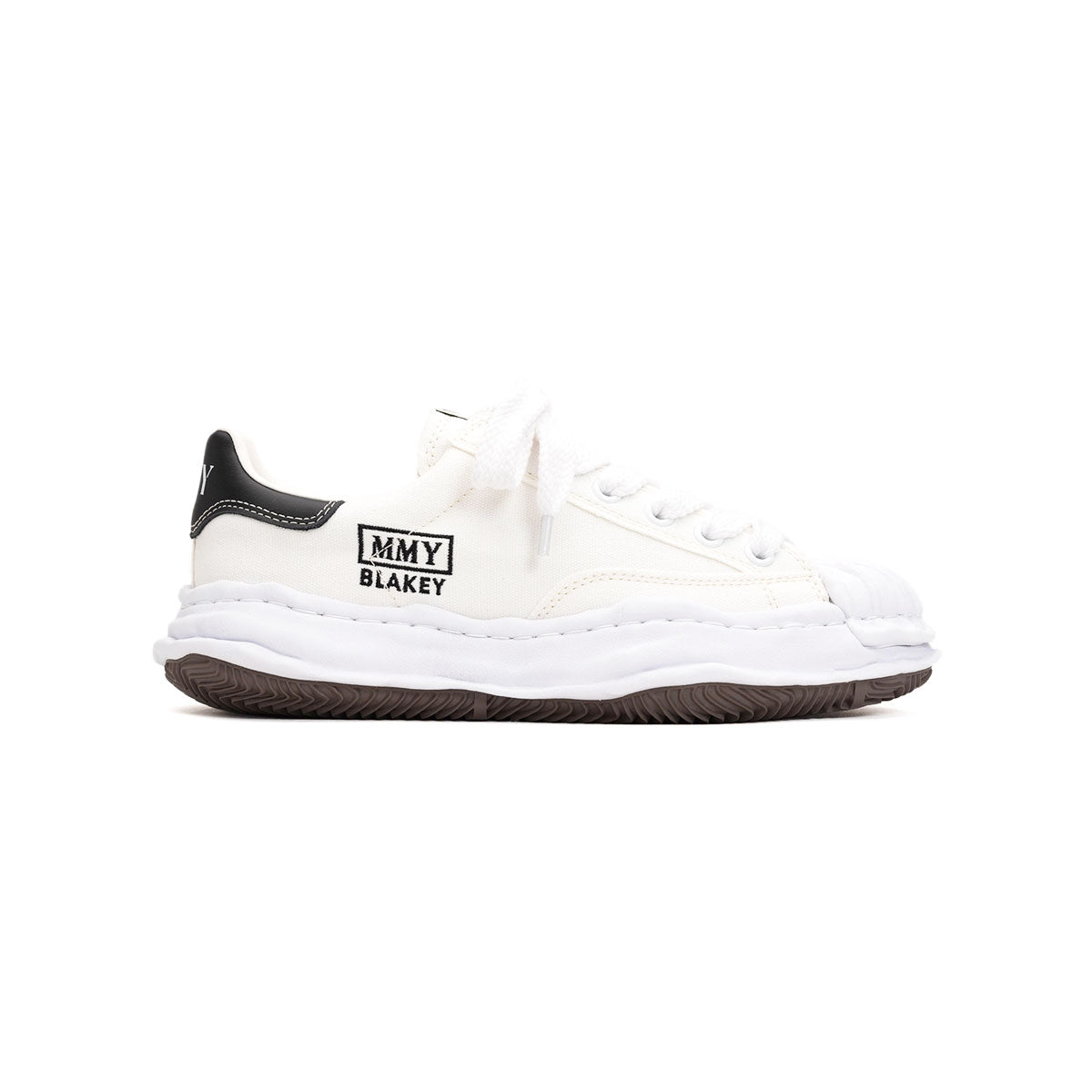 Maison MIHARA YASUHIRO ミハラヤスヒロ BLAKEY LOW OG SOLE CANVAS LOW-TOP SNEAKER WHT ブレーキー ロウ OG ソール キャンバス ロートップ スニーカー ホワイト【A08FW735】