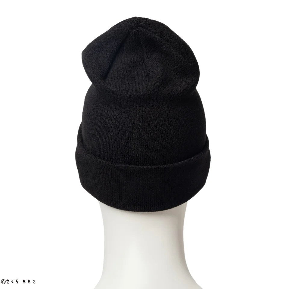 NEW ERA コジコジ - Basic Cuff Knit COJI-COJI Jacquard BLACK 【14693311】