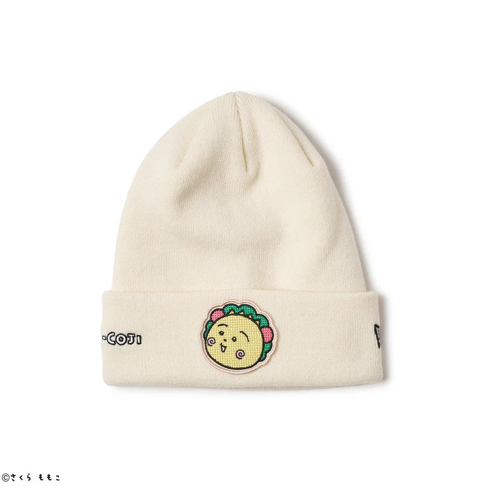 NEW ERA コジコジ - Basic Cuff Knit COJI-COJI Embroidery CHROME/WHITE 【14693312】