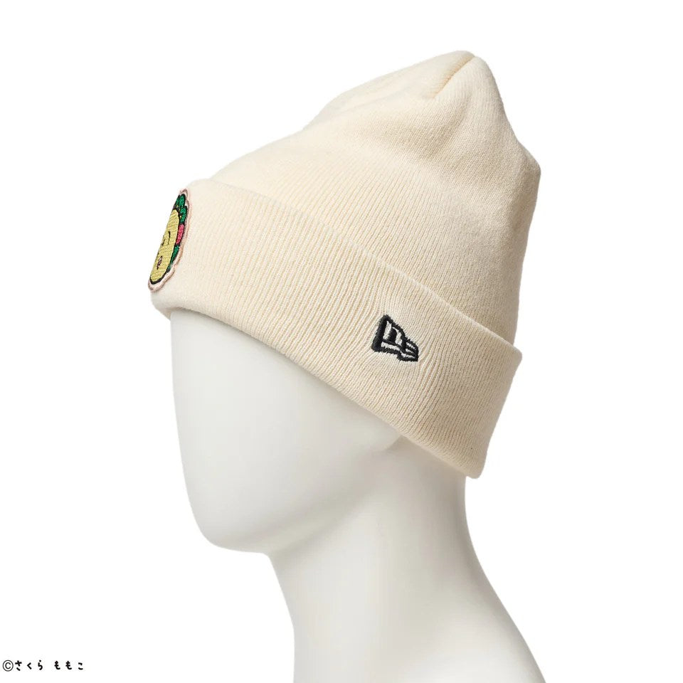 NEW ERA コジコジ - Basic Cuff Knit COJI-COJI Embroidery CHROME/WHITE 【14693312】