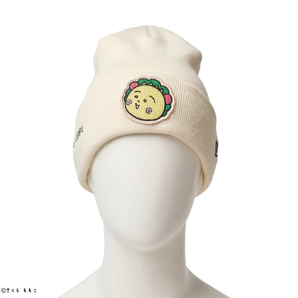 NEW ERA コジコジ - Basic Cuff Knit COJI-COJI Embroidery CHROME/WHITE 【14693312】
