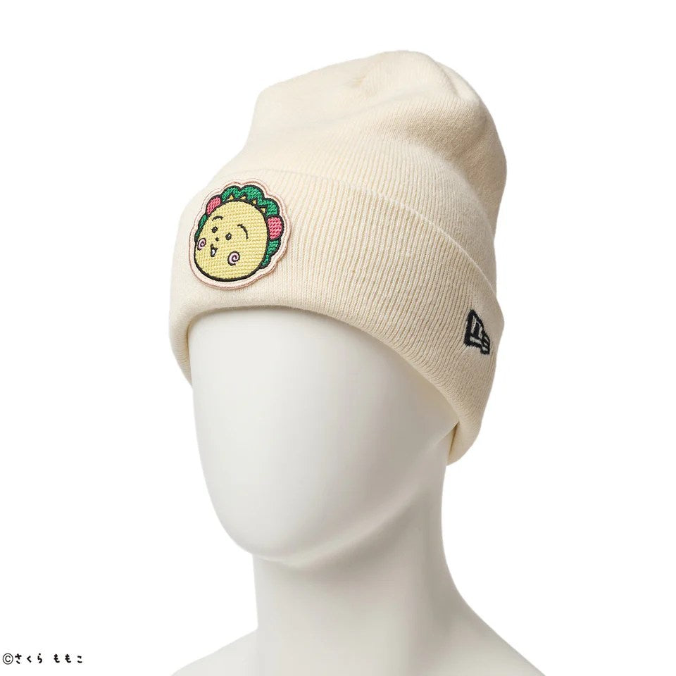 NEW ERA コジコジ - Basic Cuff Knit COJI-COJI Embroidery CHROME/WHITE 【14693312】