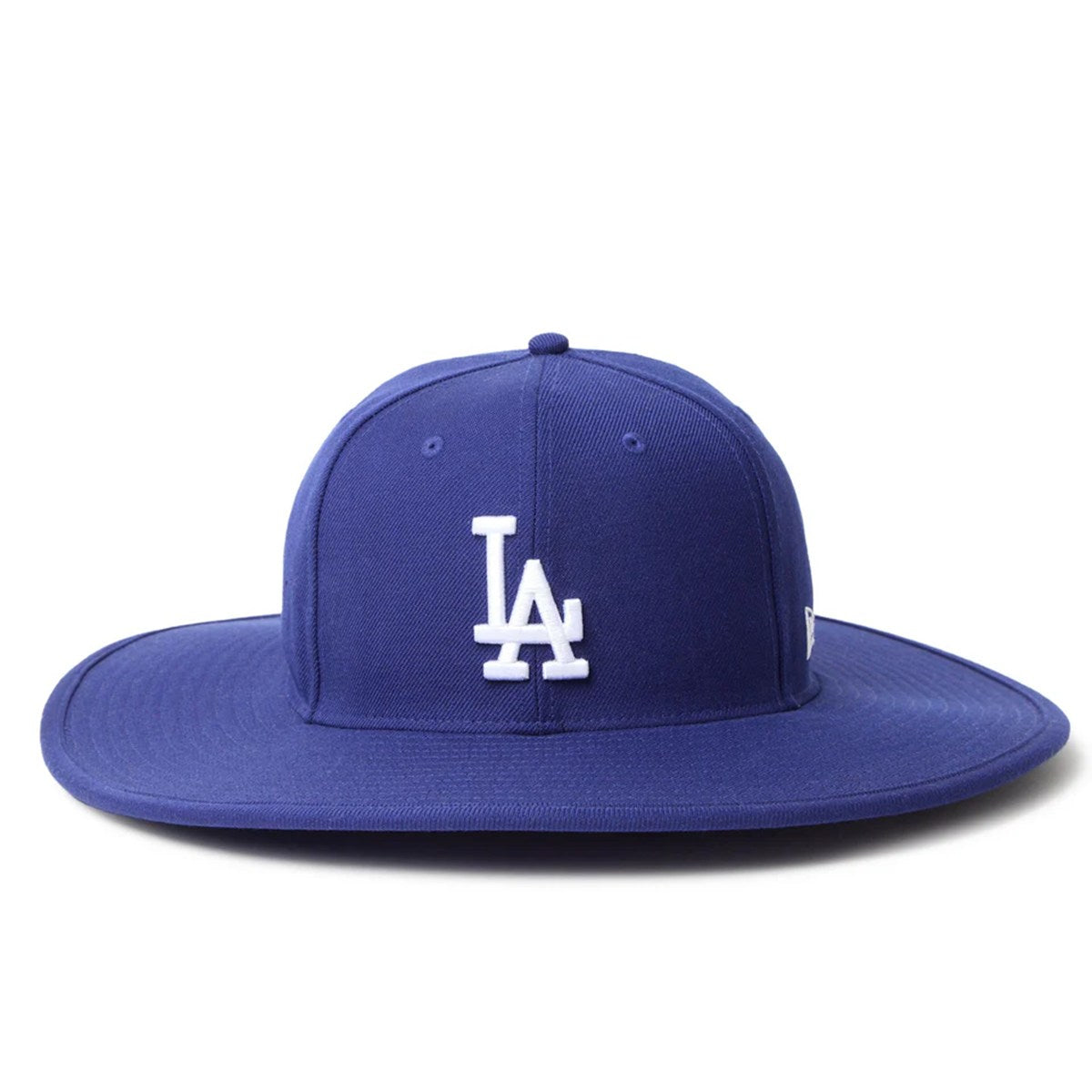 NEW ERA Los Angeles Dodgers - FITTED LONG BRIM HAT DARK ROYAL 【14667674】