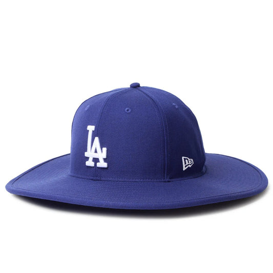 NEW ERA Los Angeles Dodgers - FITTED LONG BRIM HAT DARK ROYAL 【14667674】