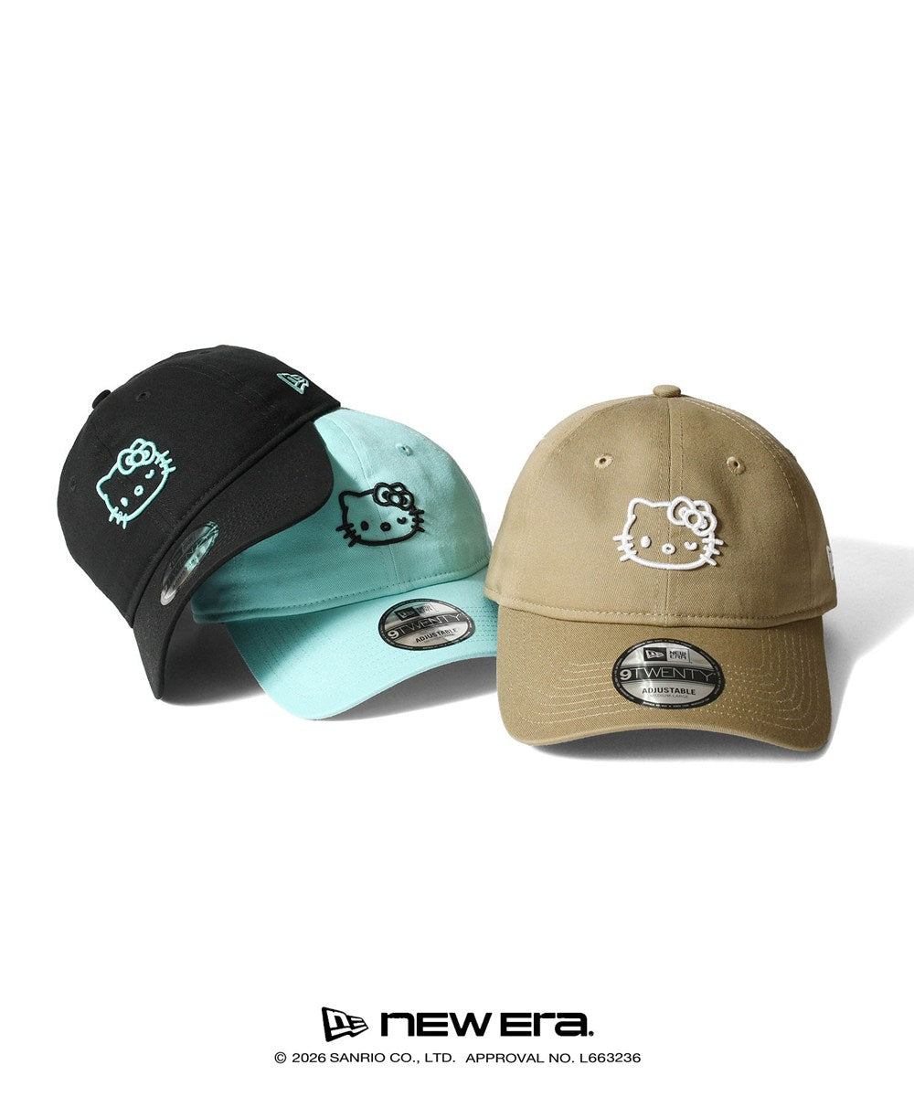 サンリオキャラクターズ×HOMEGAME - HELLO KITTY 3D EMBROIDERY 9TWENTY CAP MINT【14961054】