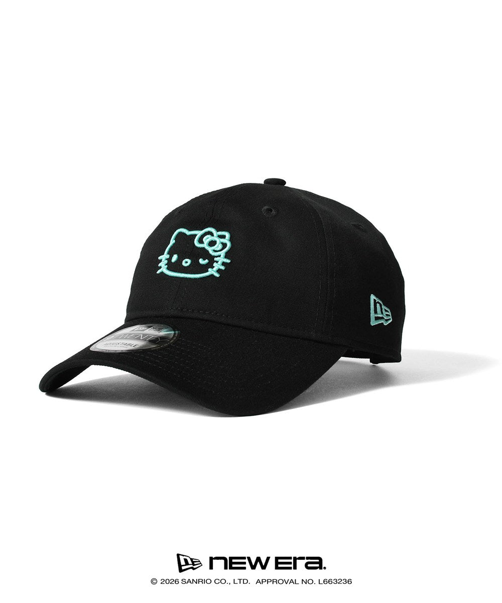 サンリオキャラクターズ×HOMEGAME - HELLO KITTY 3D EMBROIDERY 9TWENTY CAP BLACK【14961055】