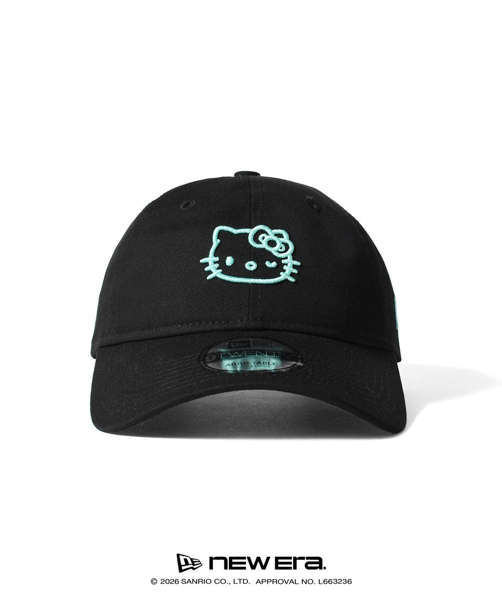 サンリオキャラクターズ×HOMEGAME - HELLO KITTY 3D EMBROIDERY 9TWENTY CAP BLACK【14961055】