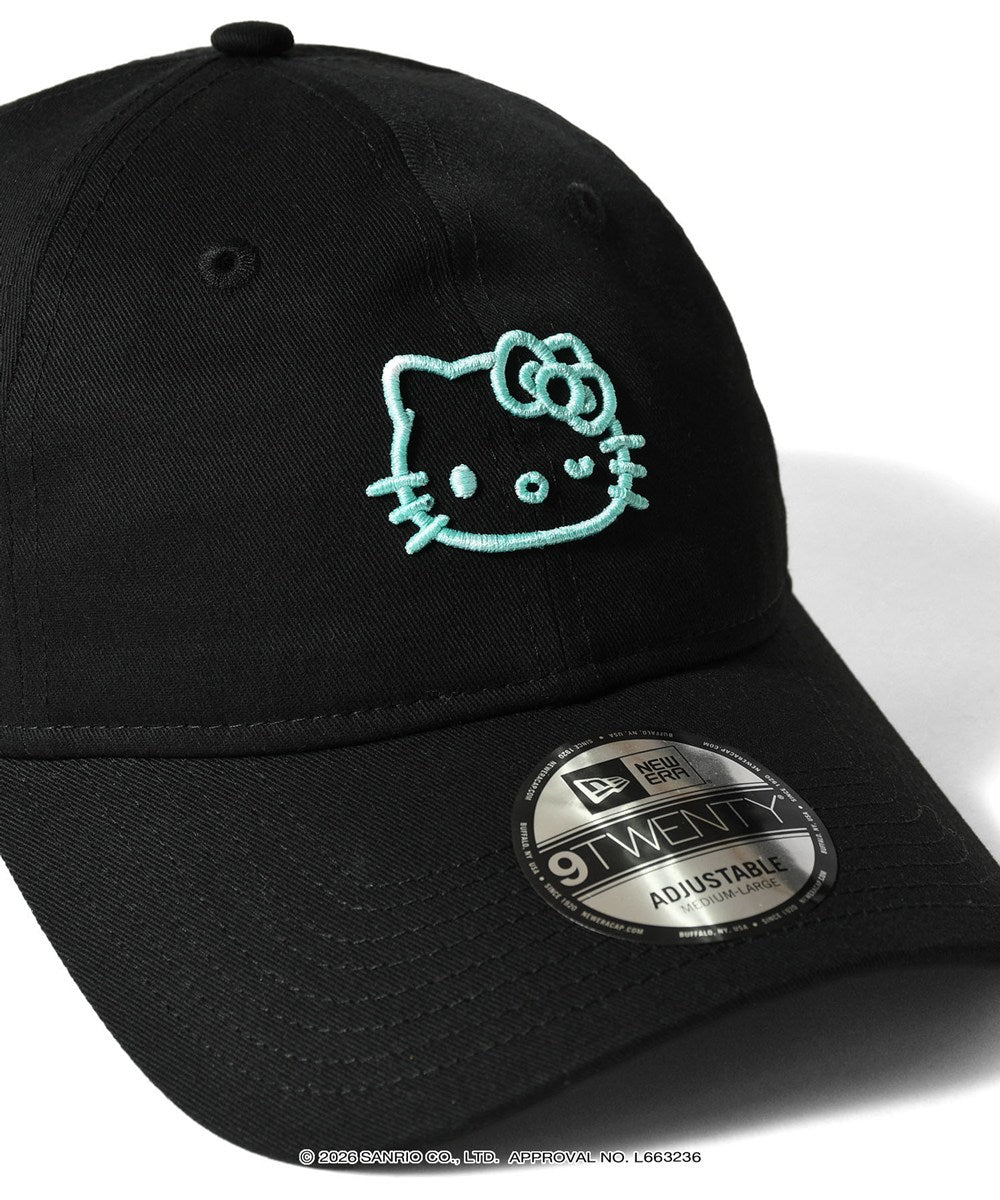 サンリオキャラクターズ×HOMEGAME - HELLO KITTY 3D EMBROIDERY 9TWENTY CAP BLACK【14961055】