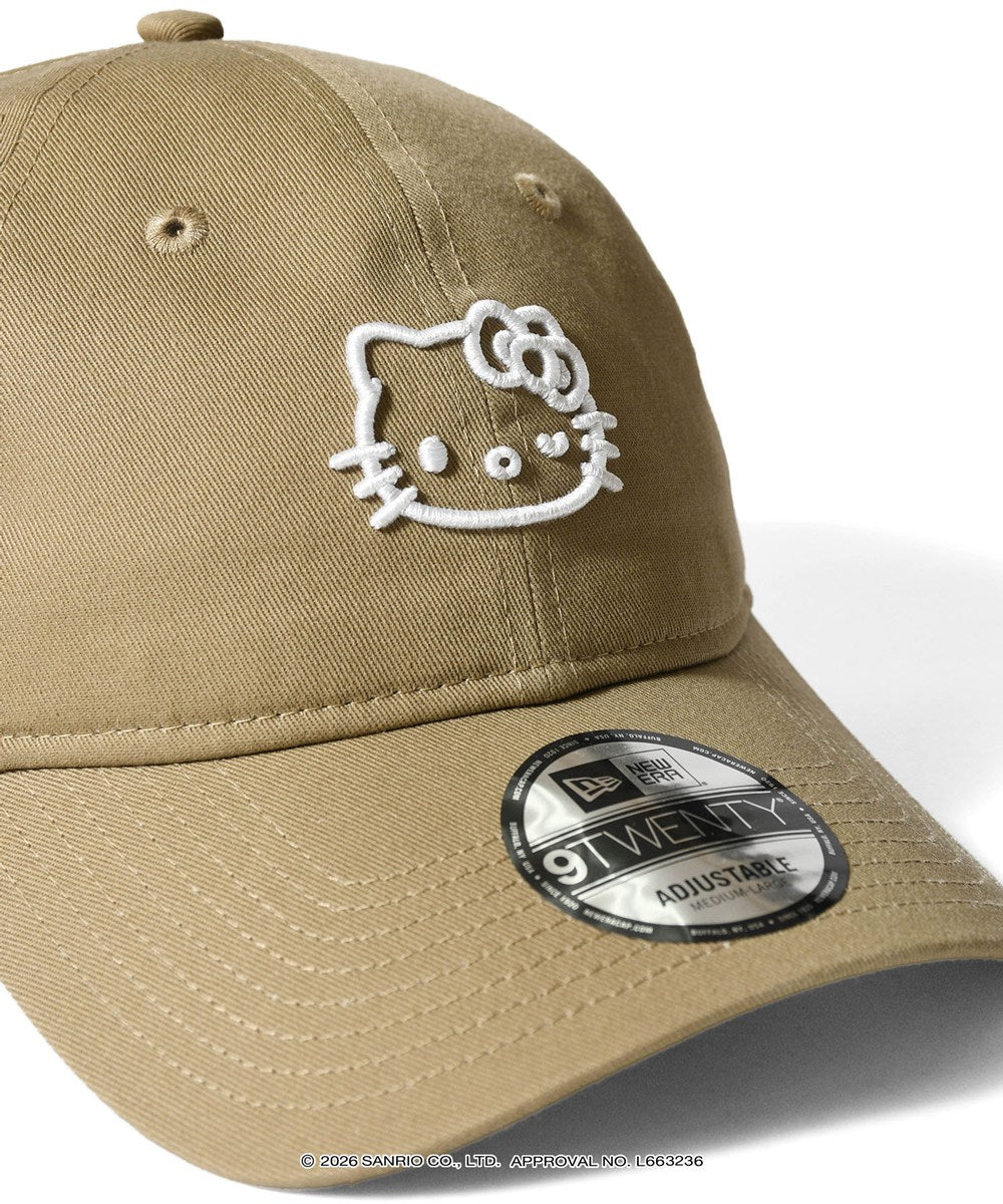 サンリオキャラクターズ×HOMEGAME - HELLO KITTY 3D EMBROIDERY 9TWENTY CAP BEIGE【14961056】