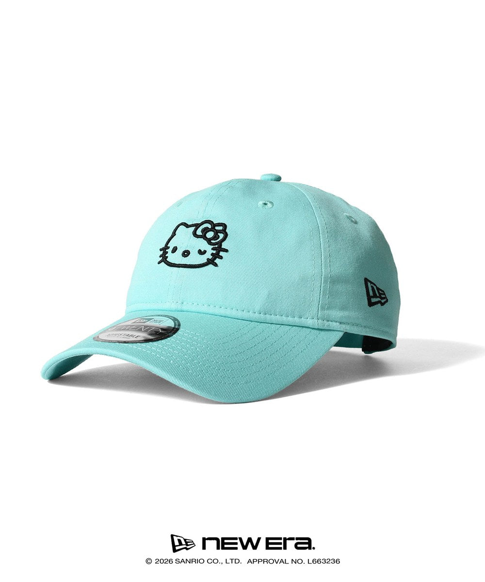 サンリオキャラクターズ×HOMEGAME - HELLO KITTY 3D EMBROIDERY 9TWENTY CAP MINT【14961054】