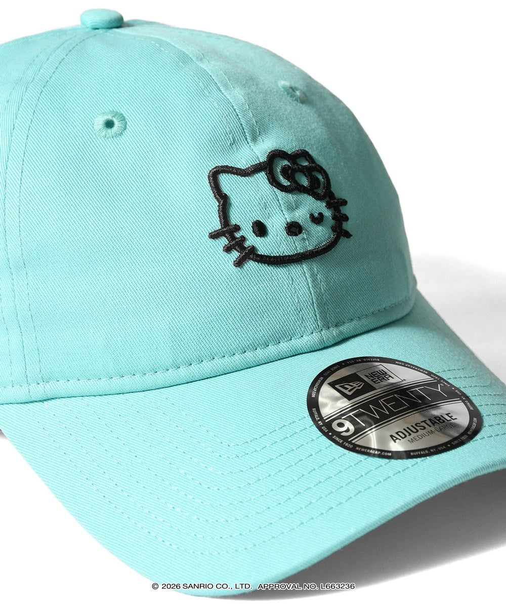 サンリオキャラクターズ×HOMEGAME - HELLO KITTY 3D EMBROIDERY 9TWENTY CAP MINT【14961054】