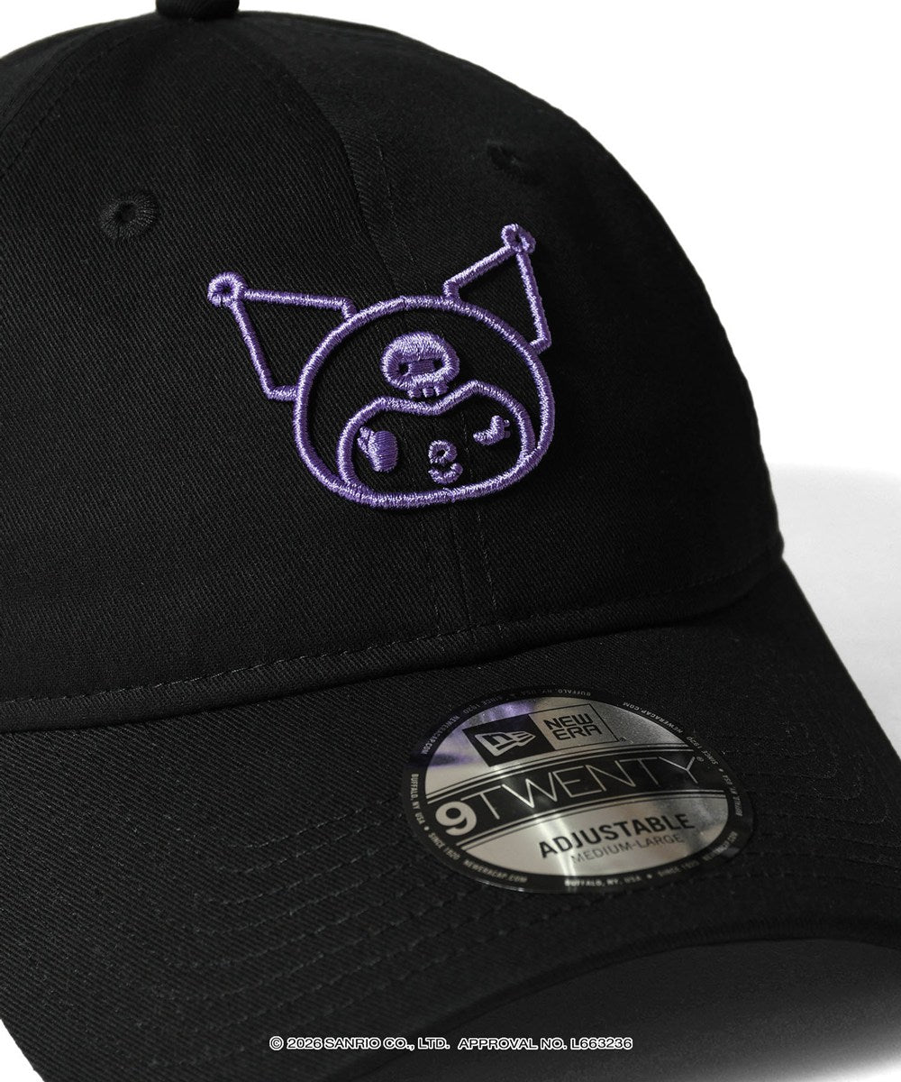 サンリオキャラクターズ×HOMEGAME - KUROMI 3D EMBROIDERY 9TWENTY CAP BLACK【14961052】