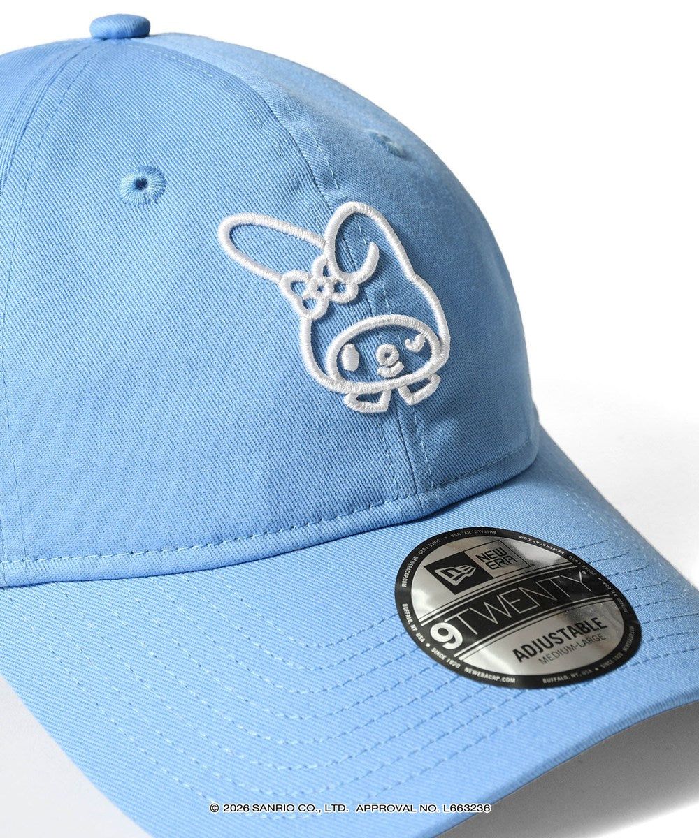 サンリオキャラクターズ×HOMEGAME - MY MELODY 3D EMBROIDERY 9TWENTY CAP BLUE【14961046】