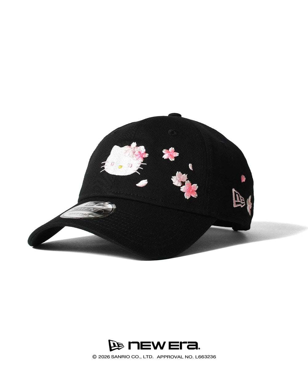サンリオキャラクターズ×HOMEGAME - HELLO KITTY SAKURA 9TWENTY CAP BLACK【14961053】