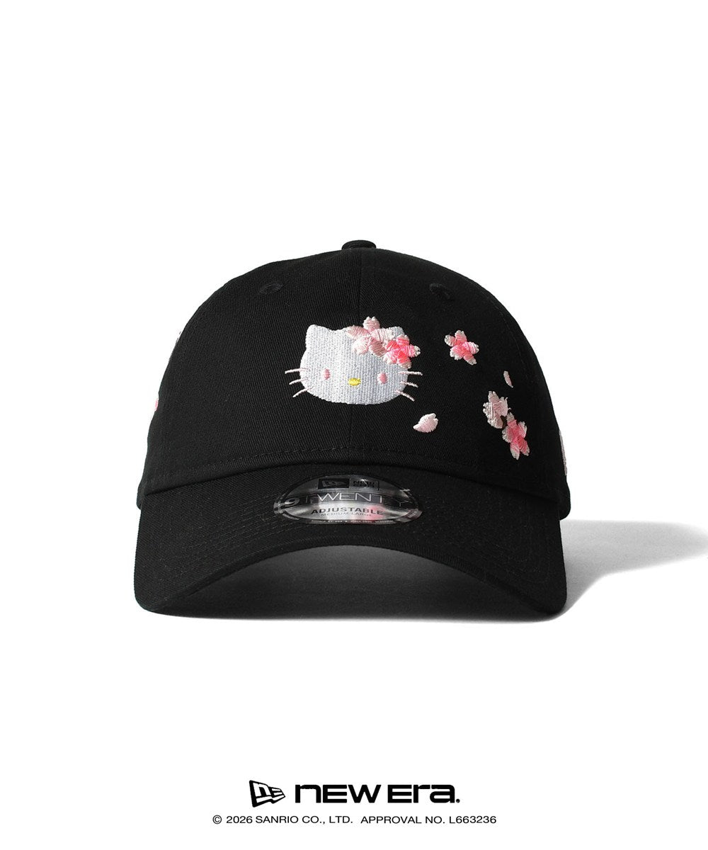 サンリオキャラクターズ×HOMEGAME - HELLO KITTY SAKURA 9TWENTY CAP BLACK【14961053】
