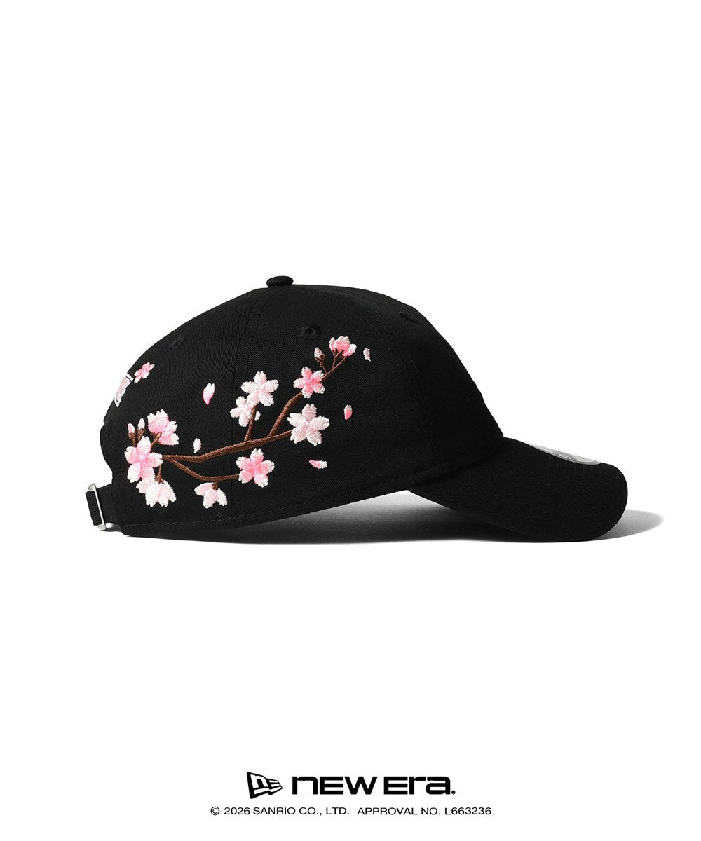 サンリオキャラクターズ×HOMEGAME - HELLO KITTY SAKURA 9TWENTY CAP BLACK【14961053】