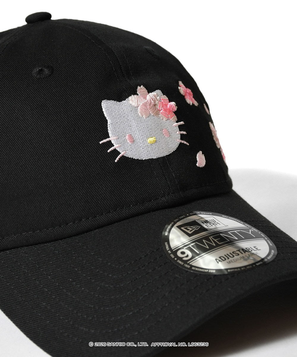 サンリオキャラクターズ×HOMEGAME - HELLO KITTY SAKURA 9TWENTY CAP BLACK【14961053】