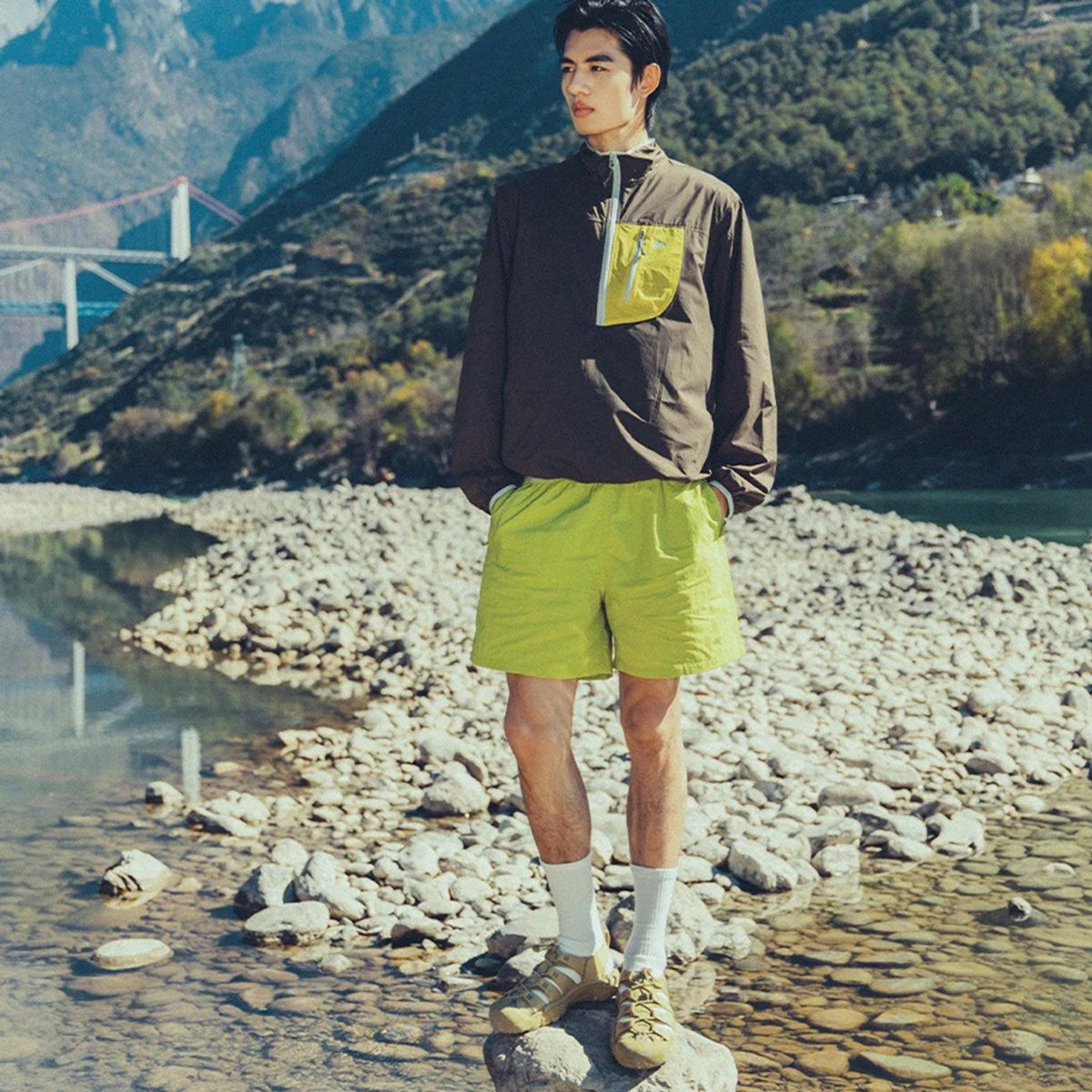 KEEN - NEWPORT H2 MONOCHROME/KHAKI 【1031687】