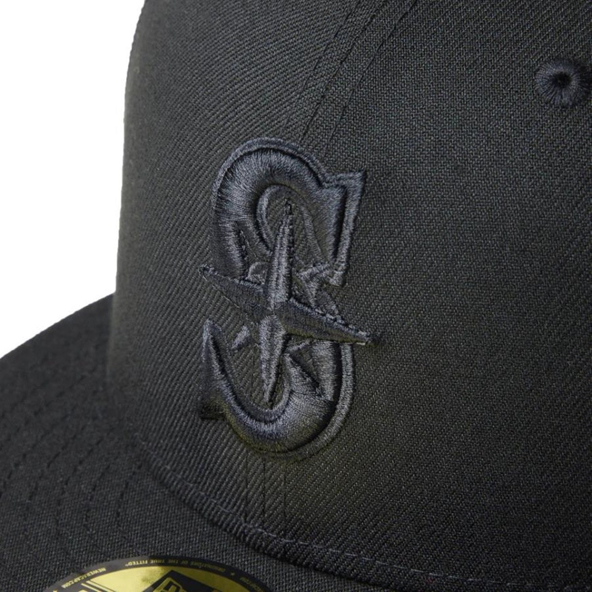 NEW ERA - Seattle Mariners 59FIFTY BLACK ON BLACK 【14745138】