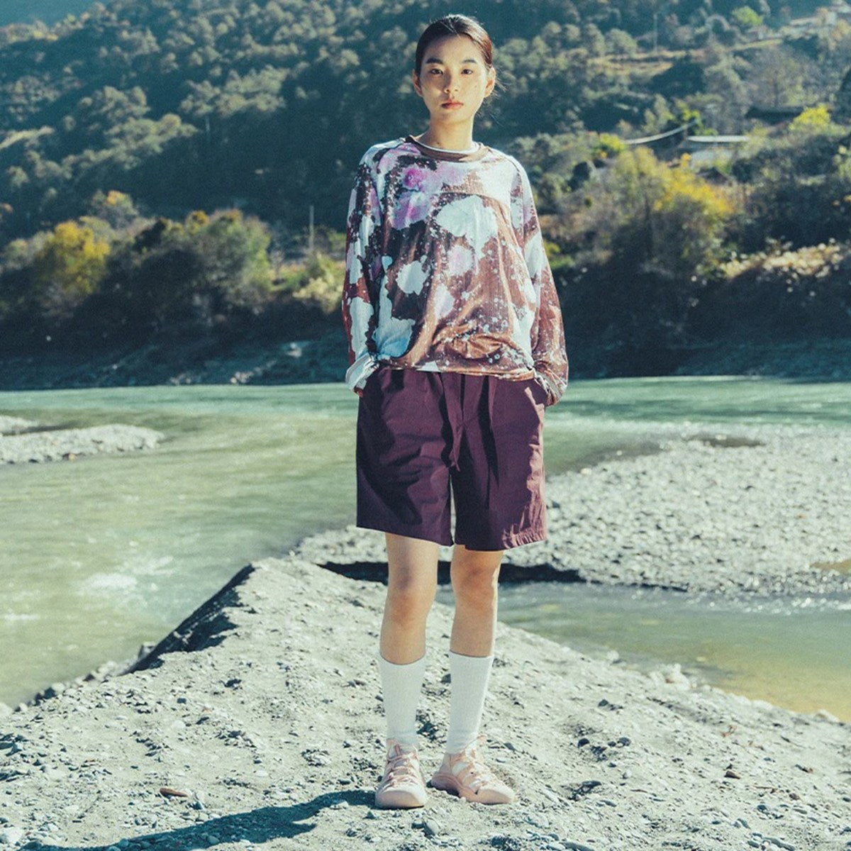 KEEN - WMNS NEWPORT H2 Monochrome/Cameo Rose 【1032114】