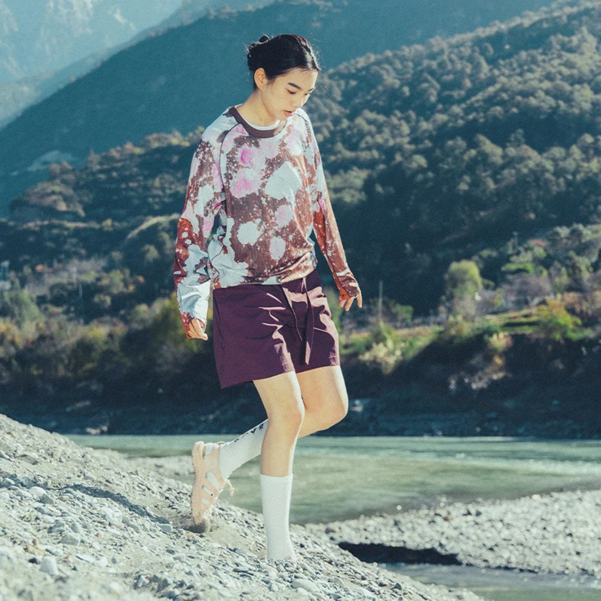 KEEN - WMNS NEWPORT H2 Monochrome/Cameo Rose 【1032114】