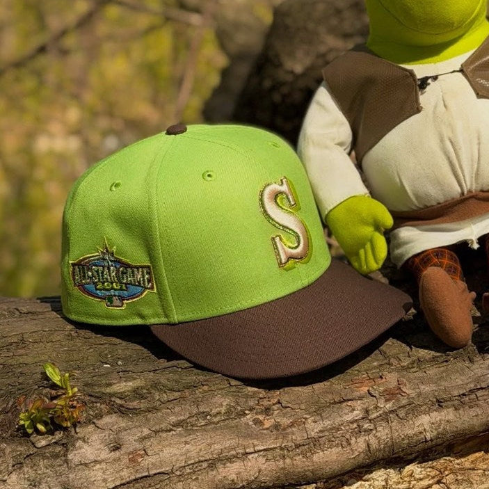 NEW ERA - Seattle Mariners 2001 All Star Game Lime Green/Walnuts