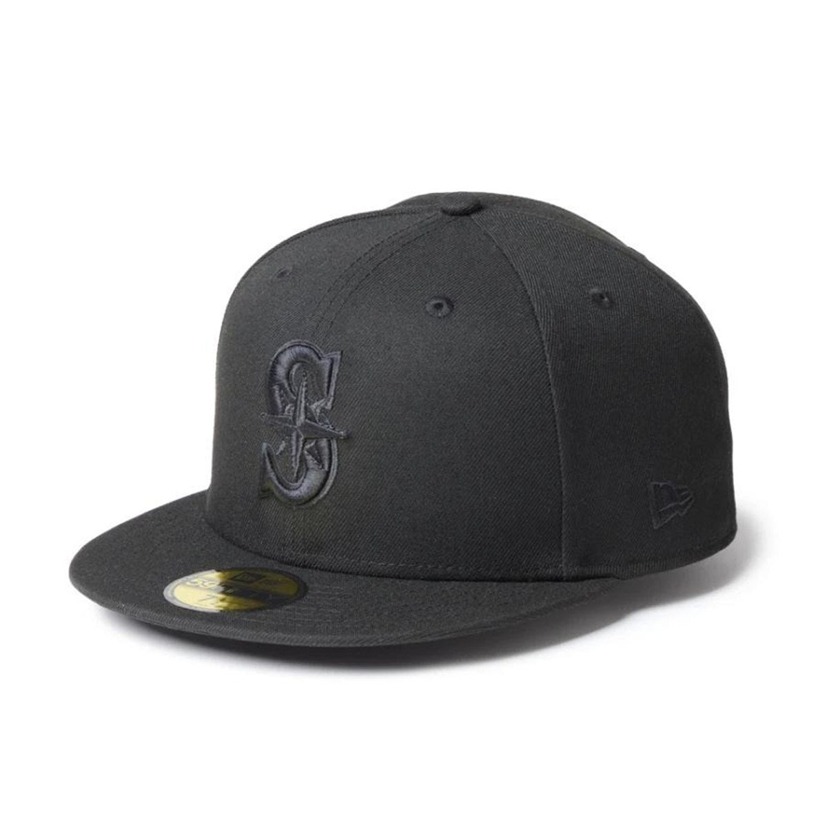 NEW ERA - Seattle Mariners 59FIFTY BLACK ON BLACK 【14745138】