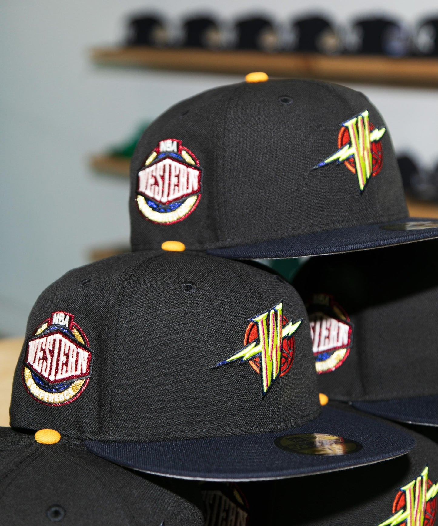 NEW ERA - Golden State Warriors NBA Western Conference 59Fifty Black/Navy