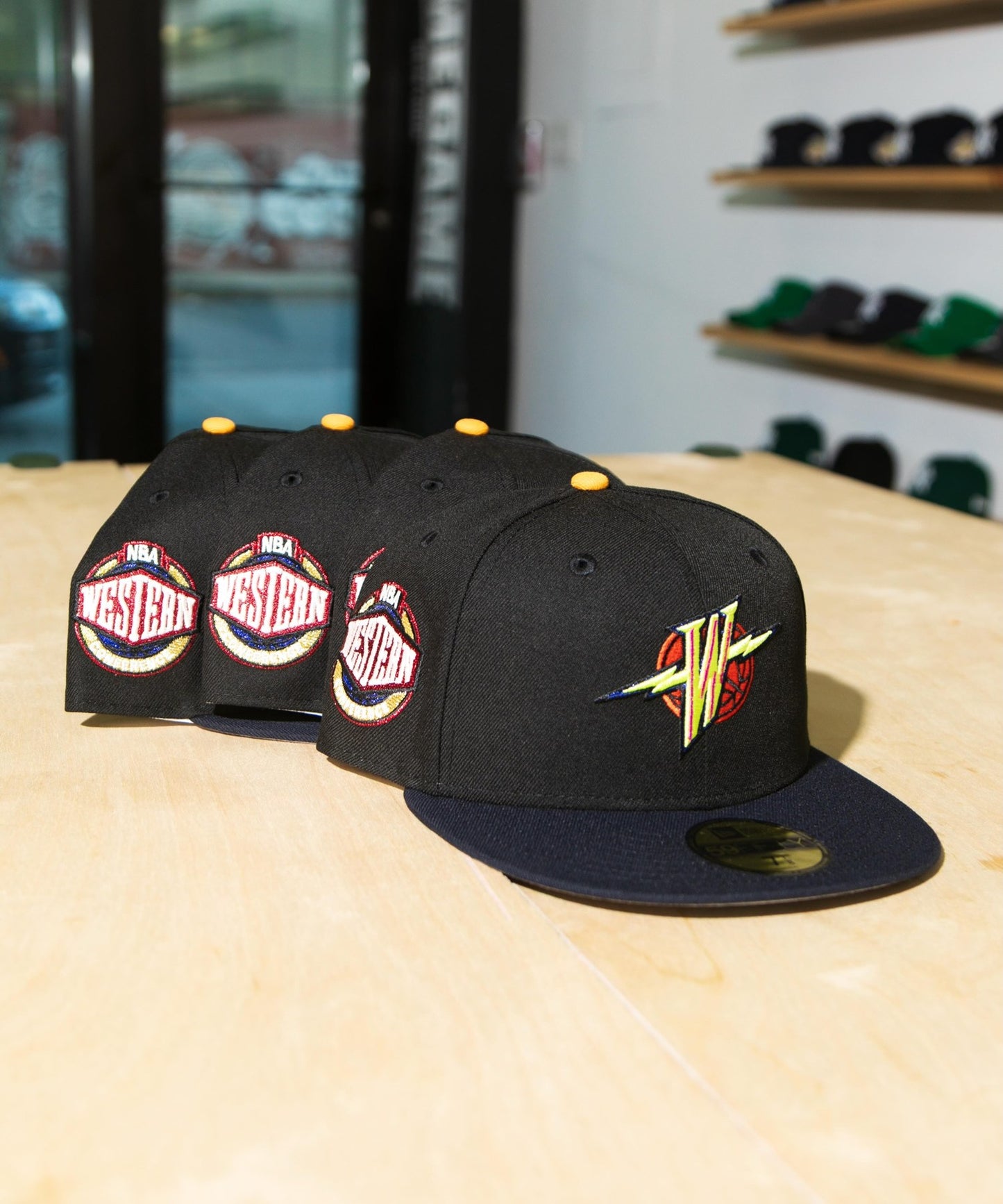 NEW ERA - Golden State Warriors NBA Western Conference 59Fifty Black/Navy