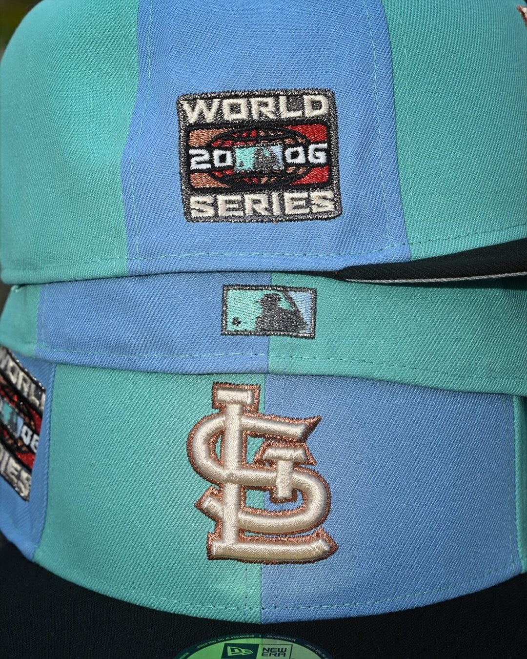 NEW ERA - St. Louis Cardinals 59Fifty 2006 World Series Light Blue/Turquoise/Black
