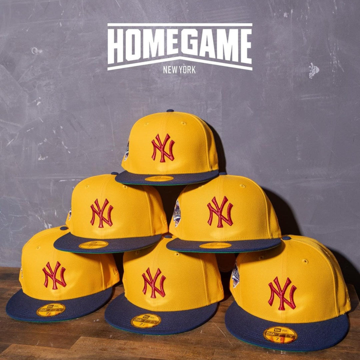 NEW ERA - New York Yankees 59Fifty 1996 World Series A-Gold/Oceanside Blue