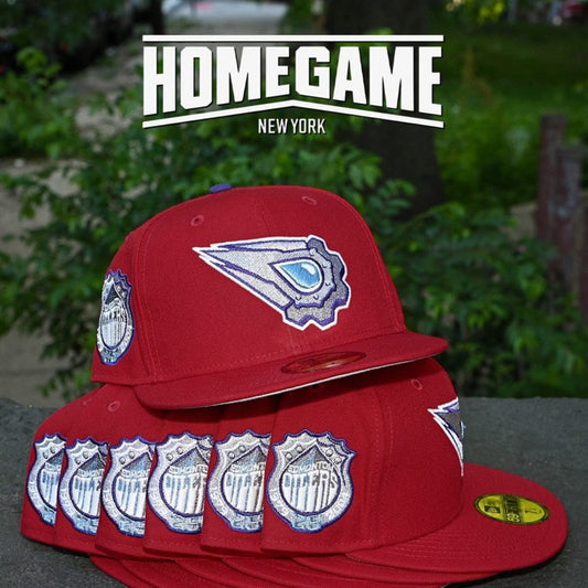 NEW ERA - Edmonton Oilers 25th Anniversary Scarlet Red 59Fifty