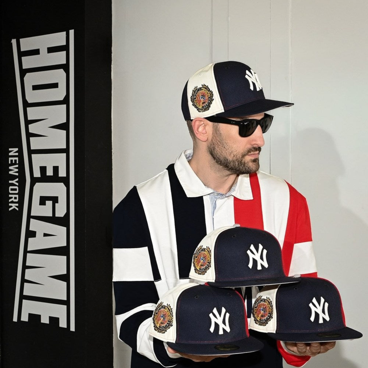 NEW ERA - New York Yankees 59Fifty 1949 World Series NAVY/CHROME WHITE/RED
