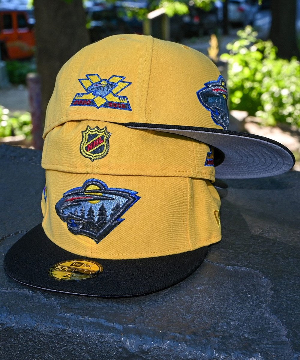 NEW ERA - Minnesota Wilds 15th Anniversary Yellow/Black 59Fifty