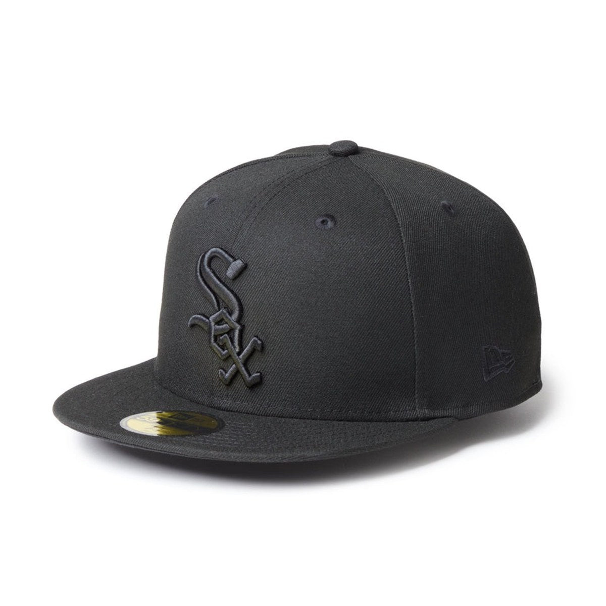 NEW ERA - Chicago White Sox 59FIFTY BLACK ON BLACK【14745189】