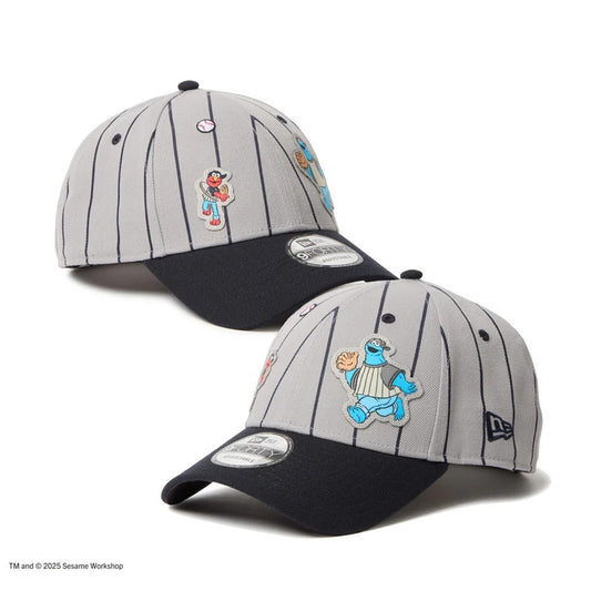NEW ERA SESAME STREET - 9FORTY BASEBALL GRAY/NAVY 【14682564】