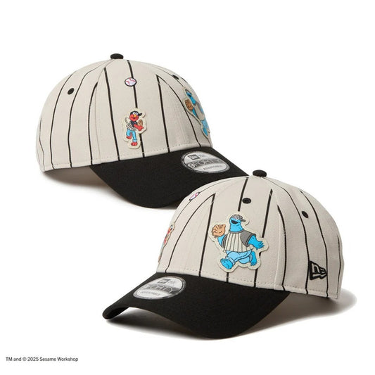 NEW ERA SESAME STREET - 9FORTY BASEBALL BLACK/STONE 【14682565】
